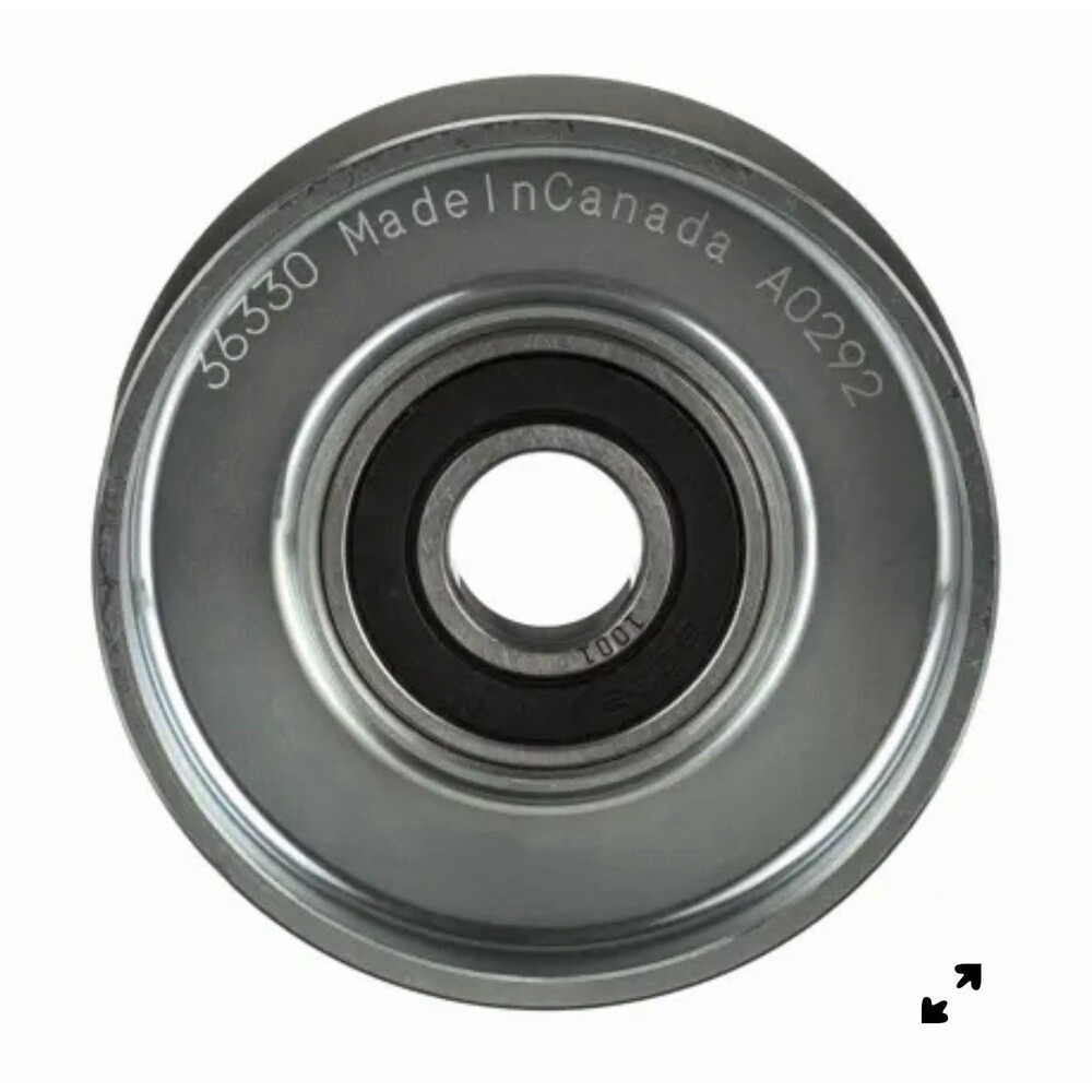 NAPA Drivealign 36330 Drive Belt Idler Pulley Premium OE Steel Smooth Backside